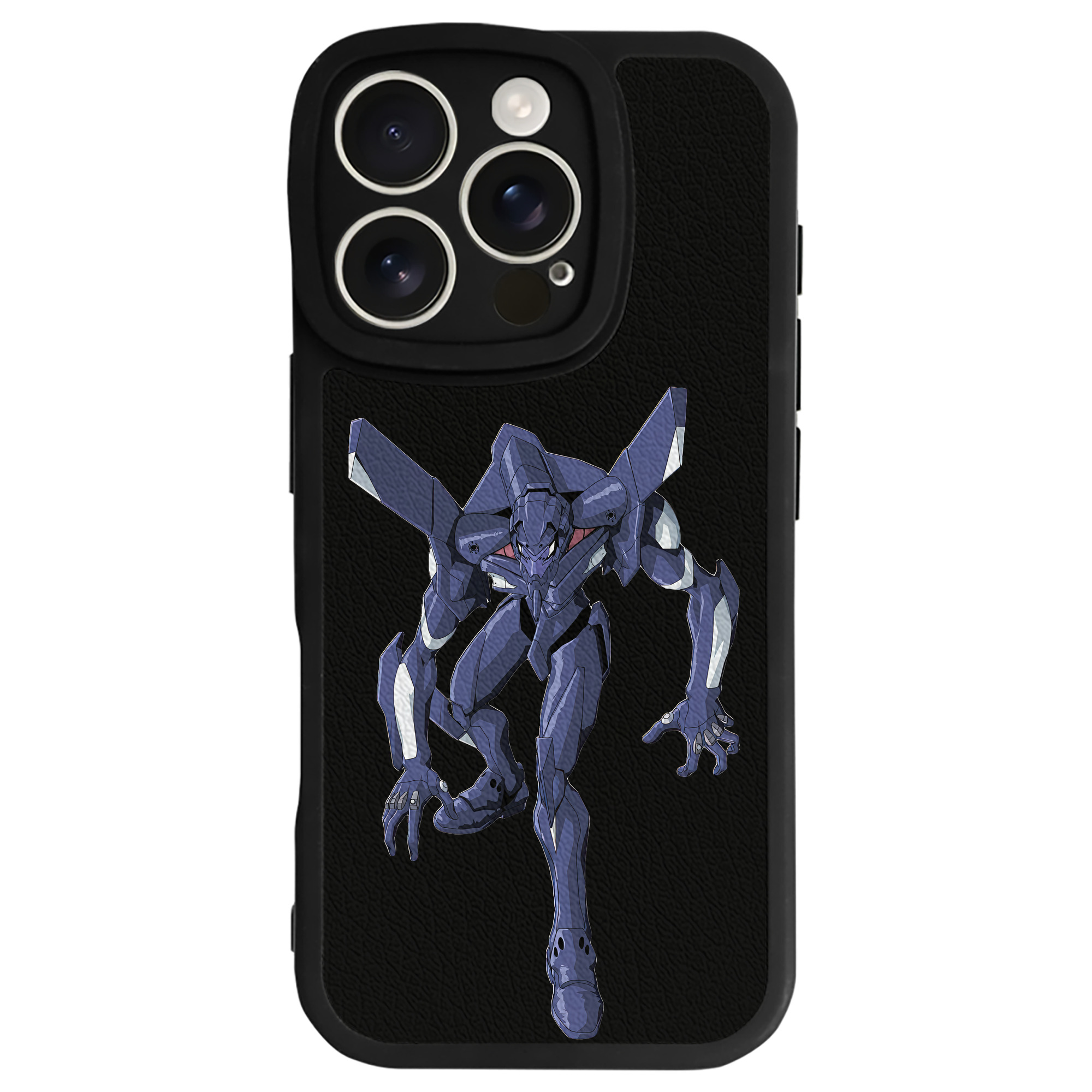 （画像用） EVA 新世紀エヴァンゲリオン 【iPhone 16シリーズ対応】シリコンスマホケース（レザー調） 材質：シリコン